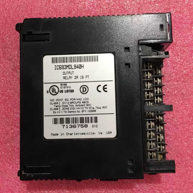 One Used GE Fanuc IC693MDL940H Output Module