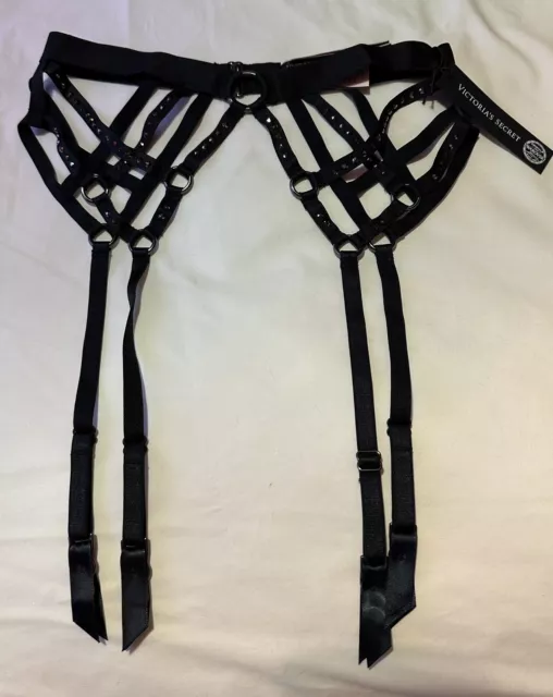 Victoria's Secret Ribbon Slot Garter Belt