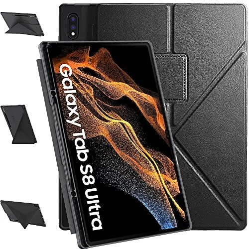 E NET-CASE Case for Samsung Galaxy Tab S8 Ultra 14.6 inch 2022 Release Model ...