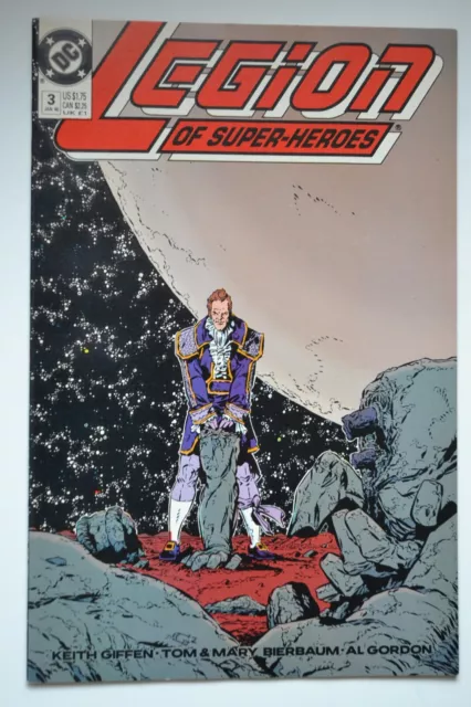 The New Legion of Super-Heroes # 3 January 1990 VF/NM DC Comics
