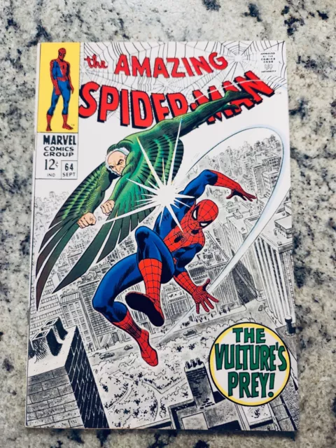 23-280: Amazing Spider-Man # 64, 1968, NM- 9.2, the VULTURE!  Increased BONUS!