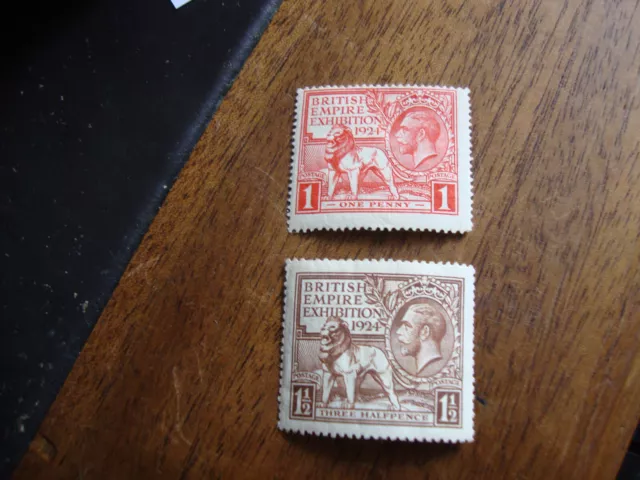 Great Britain  KG V  1924 British Empire set