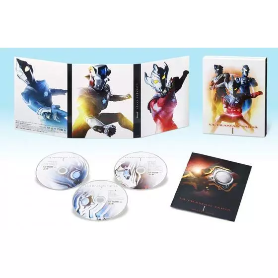 NEW Bandai Namco Arts ULTRAMAN TAIGA BLU-RAY BOX 1 w/B2 Poster with Ultra Sign
