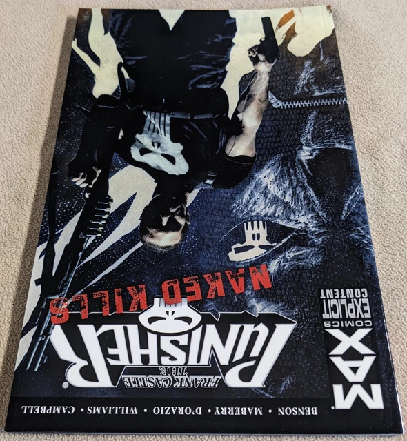 Punisher Frank Castle MAX Naked Kills Trade Paperback TPB - Marvel 1st Printing 2