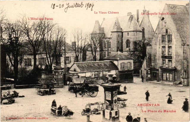 CPA Argentan - La Place du Marche (259064)