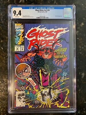 Marvel Comics 1993 Ghost Rider #36 Daredevil App CGC 9.4 Near Mint 🔥 LOW POP
