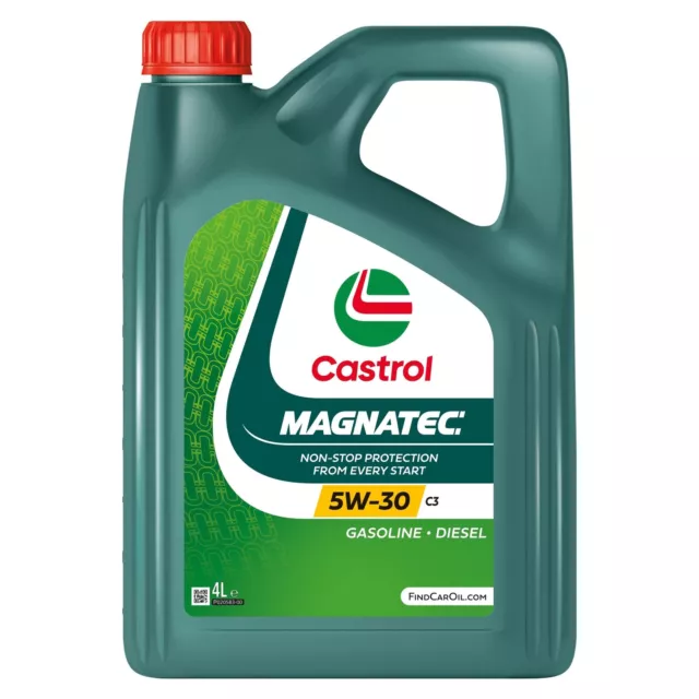 Castrol MAGNATEC 5W-30 C3 Synthetic Engine Oil Petrol Diesel 5w30 4L 4 Litres