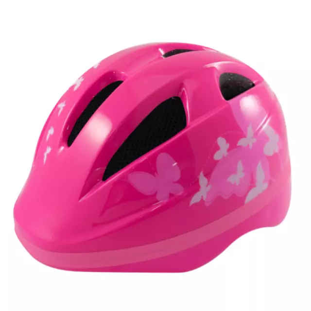 Casco Caschetto Per Bici Bicicletta Mtb Bambino Bimba Taglia Xs 48-52 Cm Rosa