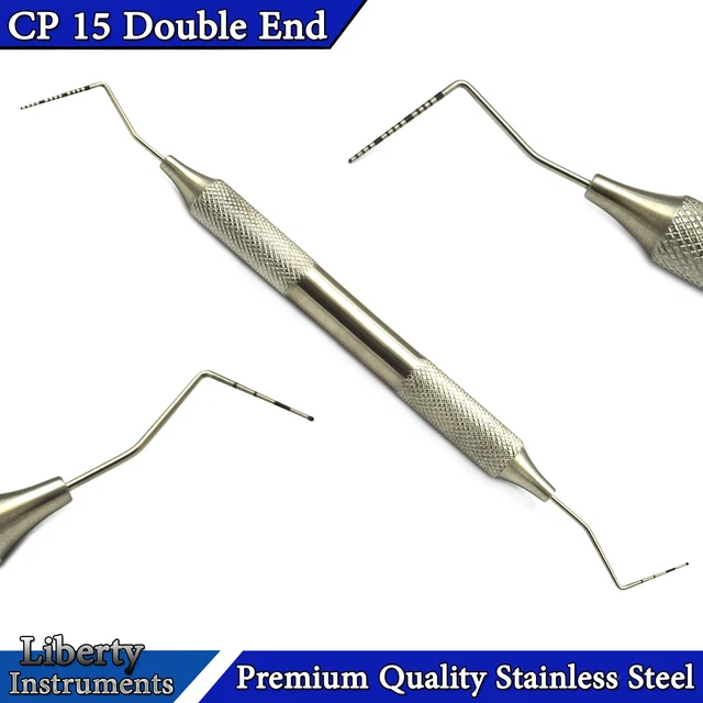 DENTAL PERIODONTAL EXAMINATION Color Coded Marking Probe CP 15 Double