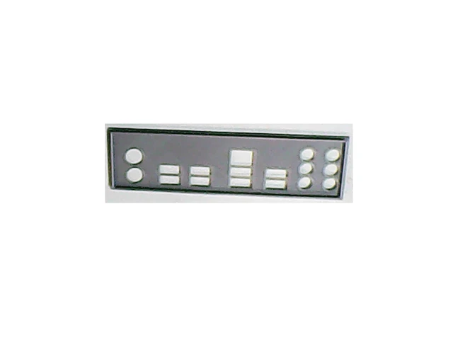 Plaque Arrière I/O Shield Pour Carte Mère ASRock H81M-DG4 - Occasion Fonctionnelle