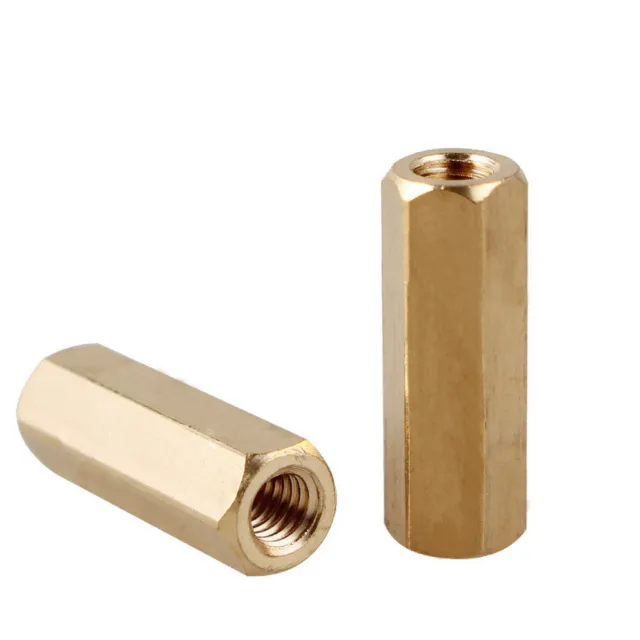 M3 M4 Female-Female Brass Hex Standoff Spacer Studs Pillars For PCB Motherboard