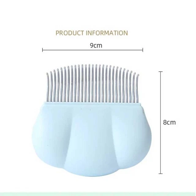 PET HAIR REMOVER Brush Elastic Removes Hairs Accessories New Shell Comb