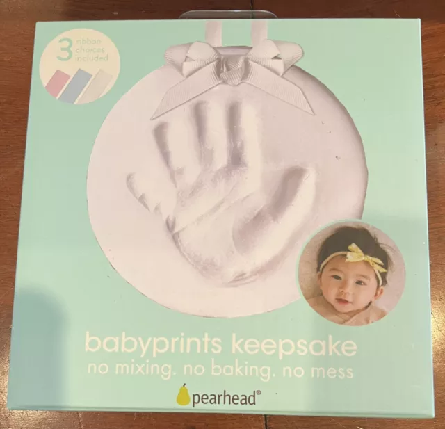 Pearhead babyprints Keepsake Baby handprint/footprint