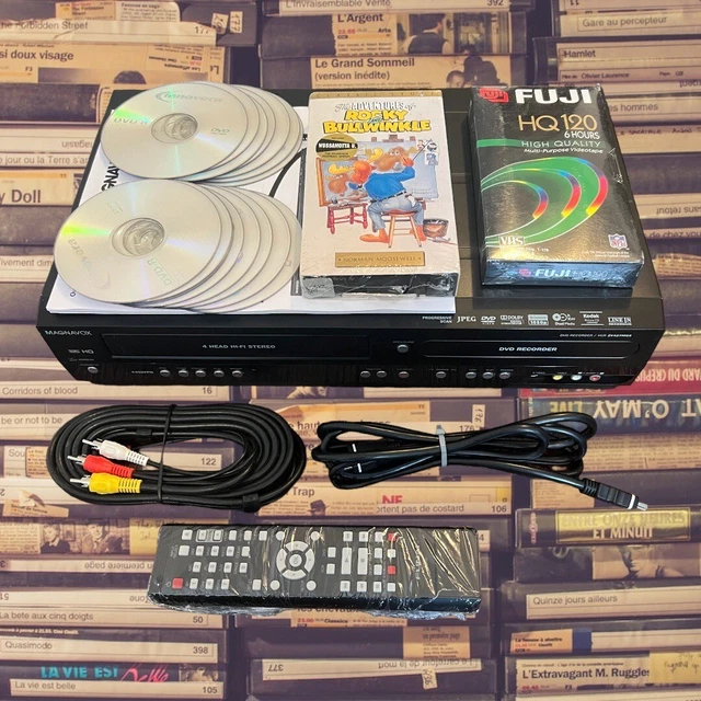 MAGNAVOX ZV427MG9 DVD Recorder VCR VHS Player Combo Remote Manual