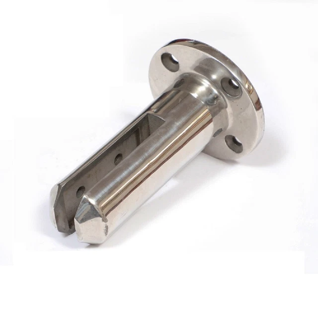 Abrazadera con clip de vidrio de alta calidad piscina pies acero inoxidable 304 balaustrada