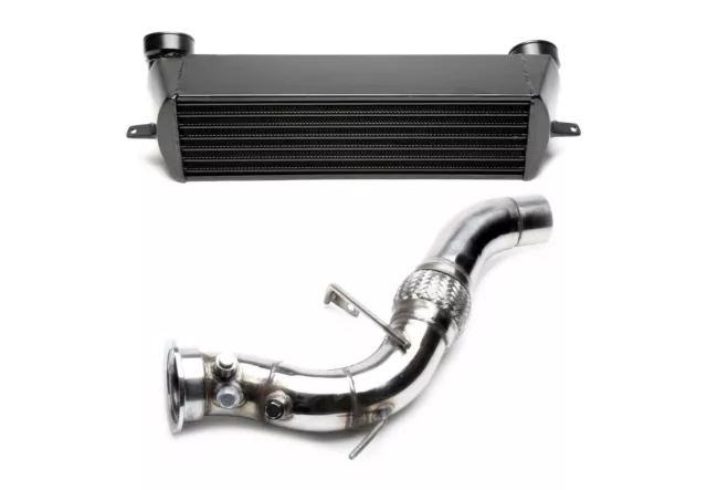 TA TECHNIX TUNING LADELUFTKÜHLER SET MIT DOWNPIPE FÜR BMW 3er E90 E91 E92 335D