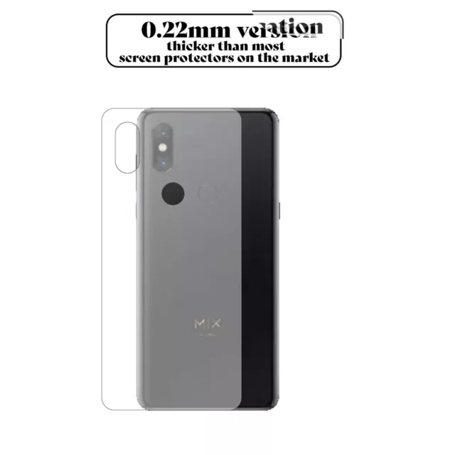 Back Protector Cover For Xiaomi Mi Mix 3 5G TPU FILM 2