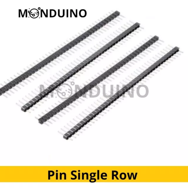 Pin Single Row Male Pin Header broche pour Arduino Raspberry Prototype MONDUINO