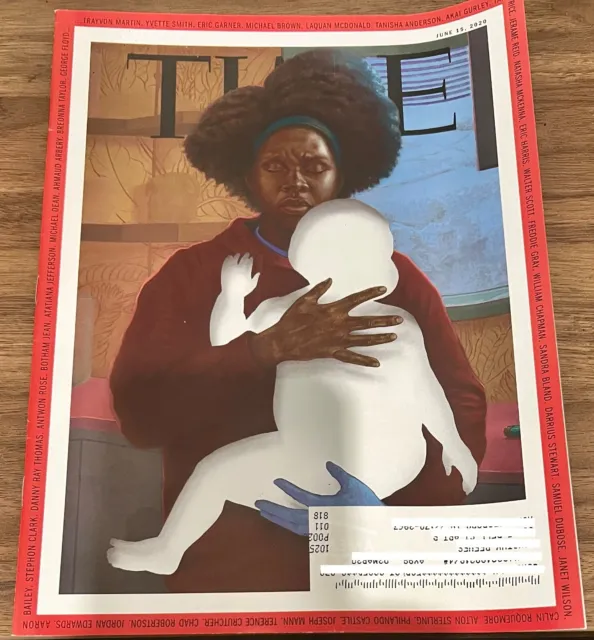 Time Mag June 15, 2020 “Special Report: A Nation Torn”  Titus Kaphar Painting