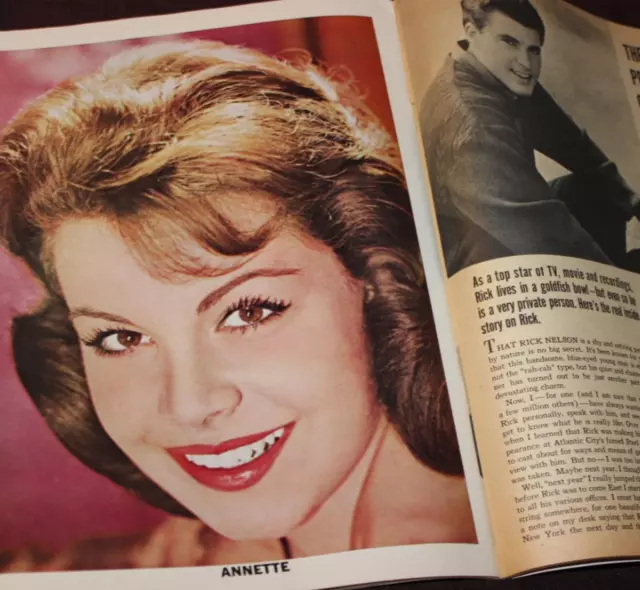 Annette Funicello Personal Property 16 Magazine 1962 Shelley Fabares Elvis Ricky