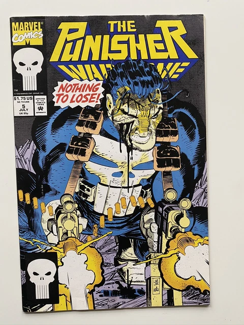 The Punisher War Zone #5 Vintage Marvel Comics