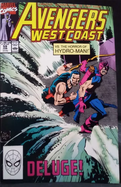 Avengers West Coast #59 1990 Marvel Comics Comic Book