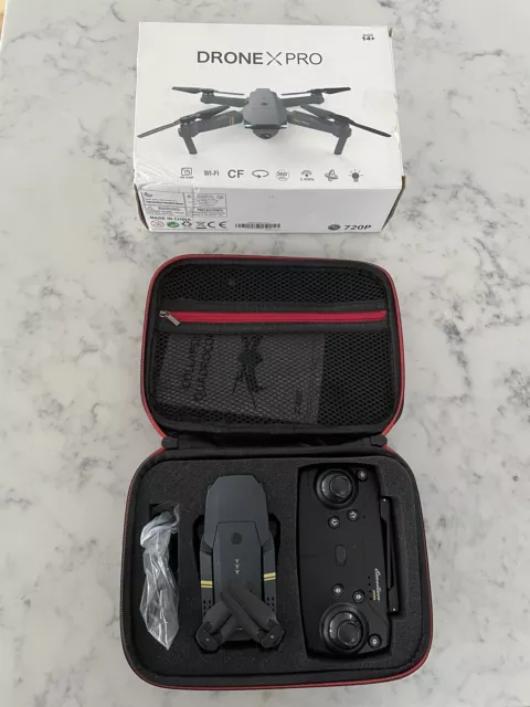 Drone X Pro 720p HD Wide Angle Camera Pocket Toy Drone 2.4 GHz