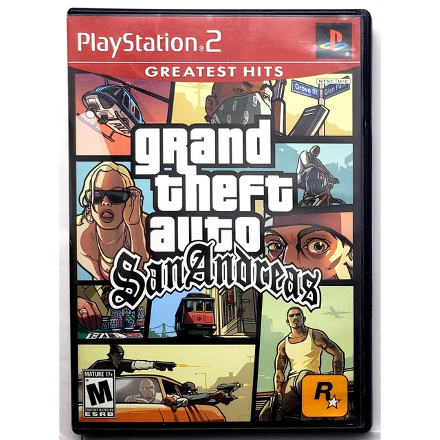 GRAND THEFT AUTO San Andreas Greatest Hits - Sony Playstation 2 ...