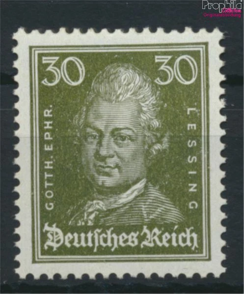 Allemand Empire 394 neuf avec gomme originale 1926 têtes célèbre Al (9502168