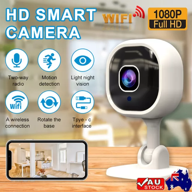 Wifi Security Camera Home Pet Baby Monitor Full HD CCTV Camera Night Vision DVR