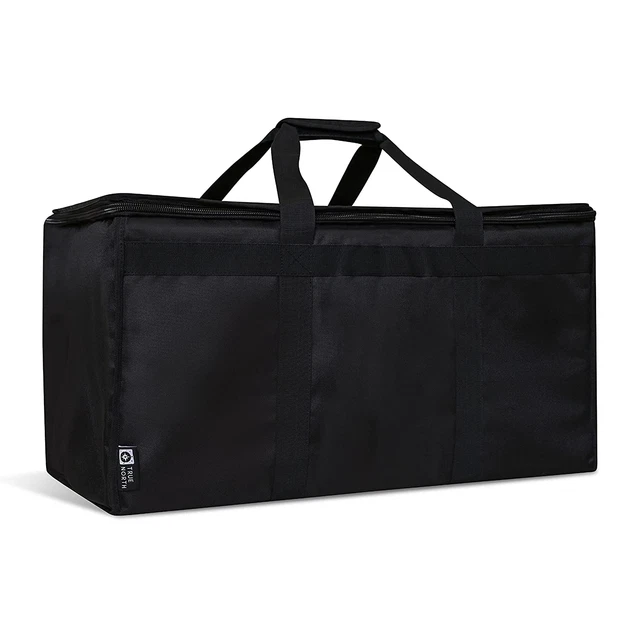 Insulated Food Delivery Bag W/Divider (23"X15"X14") - Uber Eats Food Warmer Bag