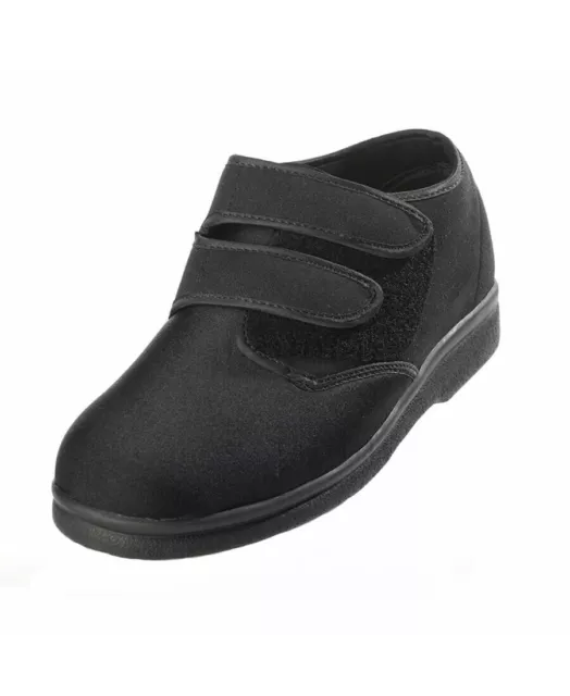 Verbandschuhe Unisex Promed Polyeth.-Velour  2 LXL Schwarz Größe 36 (NAN-L-1760)