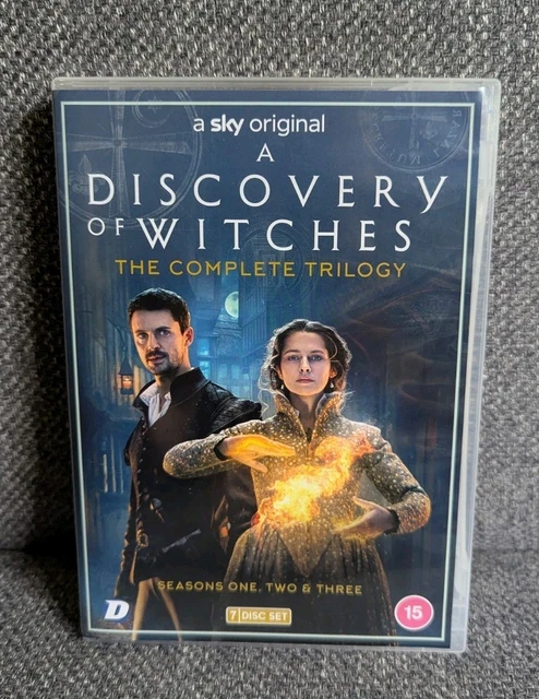 A DISCOVERY OF Witches Complete Trilogy DVD Box Set Seasons 1-3 Teresa ...