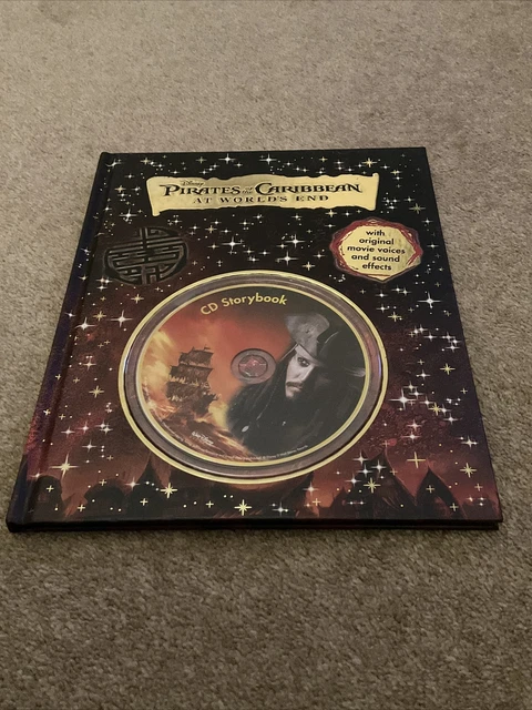 DISNEY PIRATES OF The Caribbean At Worlds End CD Storybook, Hardback ...