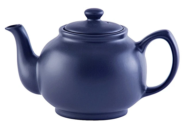 PRICE&KENSINGTON Teekanne 6 Tassen 1,1l matt blau   101267