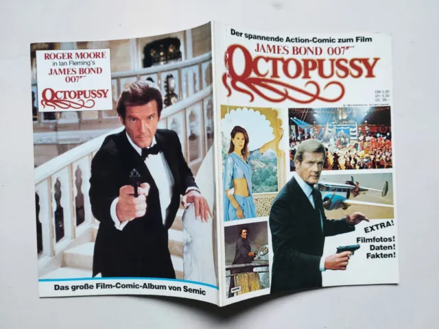 Sammler Rarität - Semic Comic - Roger Moore - James Bond 007 "Octopussy" / Z2+ 2