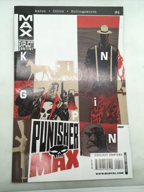 Punisher Max #4 First Print Marvel Comics (2010) Frank Castle