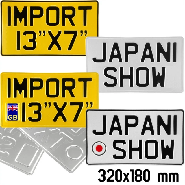 Targa Angoli Gel 3D Giappone Giapponese JDM Distintivo X Coppia - Foto 9