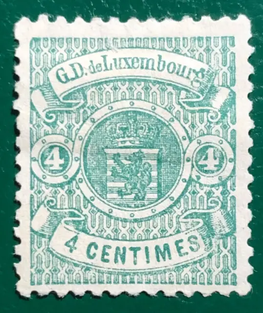 LUXEMBOURG 1875 Wappen  Armoiries 2 c.  Mi 29 Yt 28 MH *