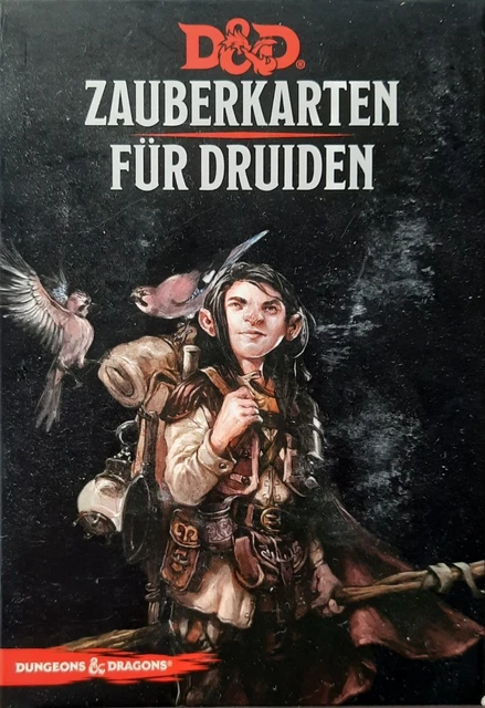DUNGEONS & DRAGONS Zauberkarten für Druiden D&D DND Deutsch, NEU EUR 93 ...