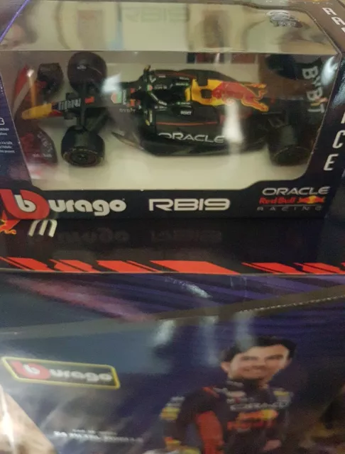 Red Bull Racing Die Cast Metal Racing Car In Box