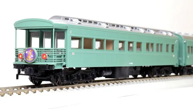 HOj Scale HO Gauge Tenshodo Tsubame Limited Express Blue General Basic 4 Car Set