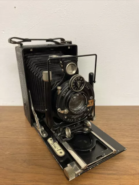 Alte Voigtländer Ibsor  D.R.P Kamera Camera Lens Voigtlaender K4