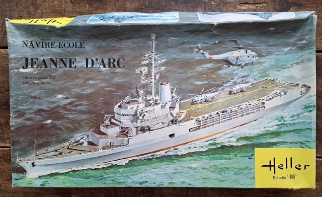 Maquette Heller 1/400 Navire Jean Bart Réf 81077