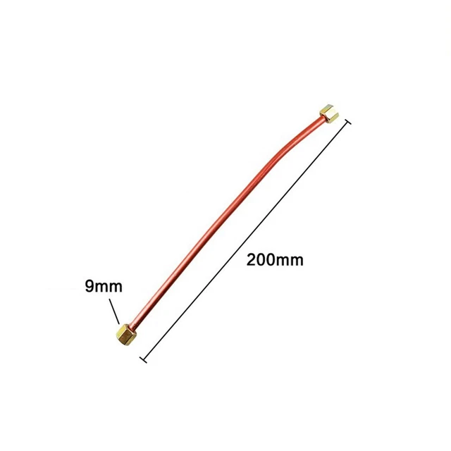 Compresor de aire para el hogar tono cobre + piezas de repuesto de aluminio G1/8