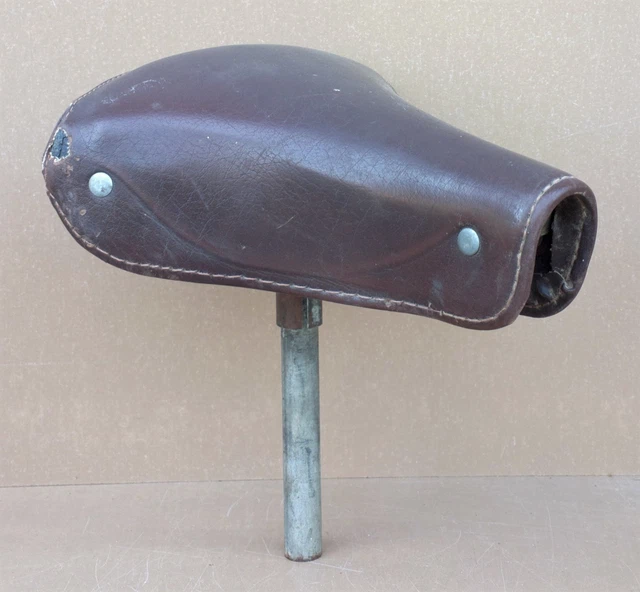 Selle Ancienne Pour Vélo Gallet Made In France / Vintage Saddle French