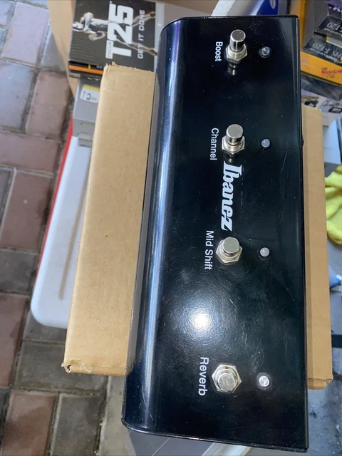 Ibanez  4 Button Footswitch Pedal CHANNEL REVERB BOOST MIDSHIFT pedal only