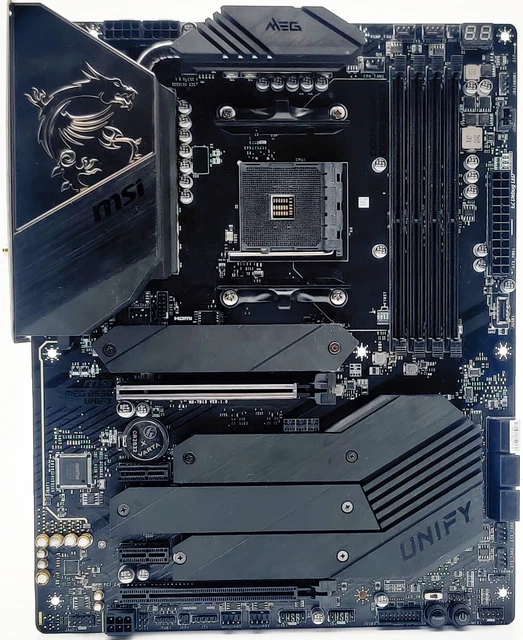 MSI MEG B550 Unify Gaming Motherboard (AMD AM4, DDR4, PCIe 4.0, AMD