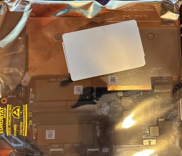 NEW GENUINE ALIENWARE M15 R5 MOTHERBOARD Ryzen 7-5800H RTX3060-6GB ...