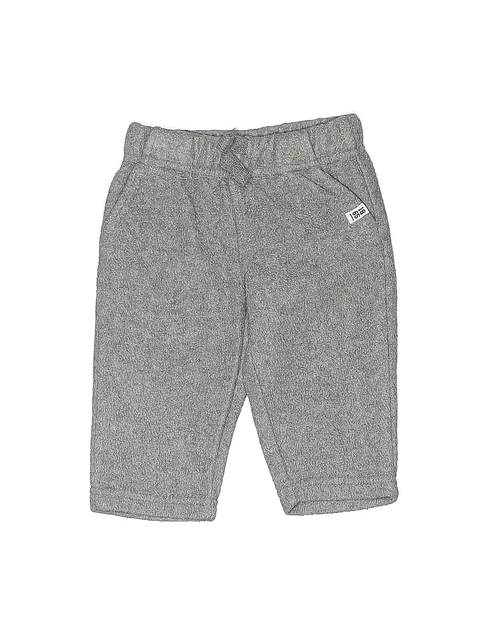 Carter's Boys Gray Fleece Pants 6 Months